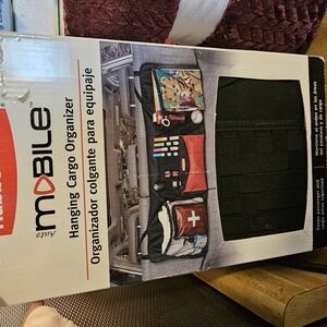 Hanging Cargo Organizer - Black